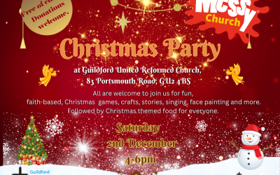 Messy Church – Christmas Party – Saturday 2 December 4pm