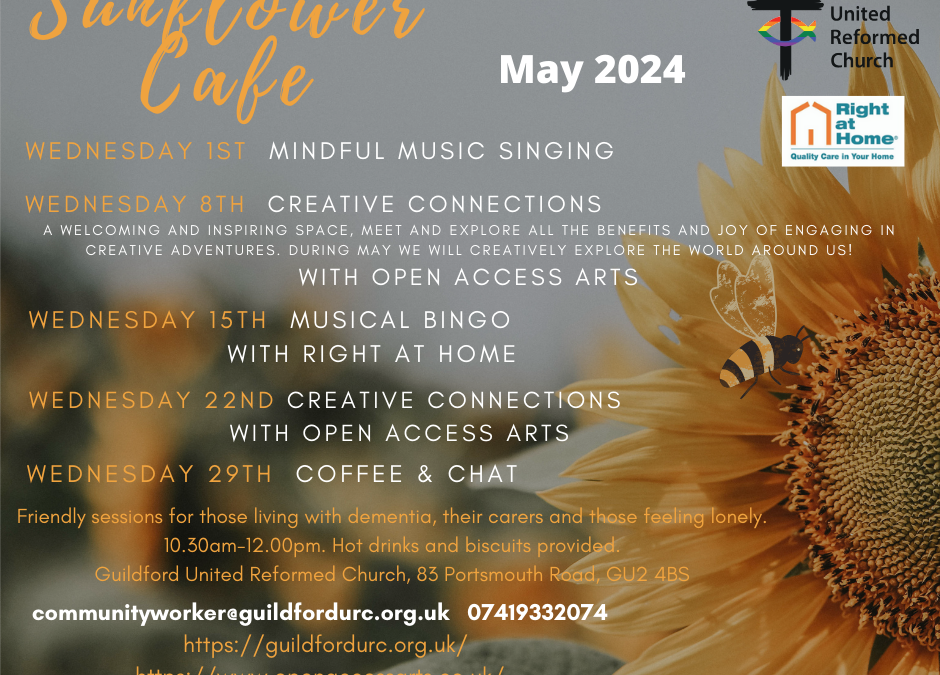 Sunflower Cafe – May 2024