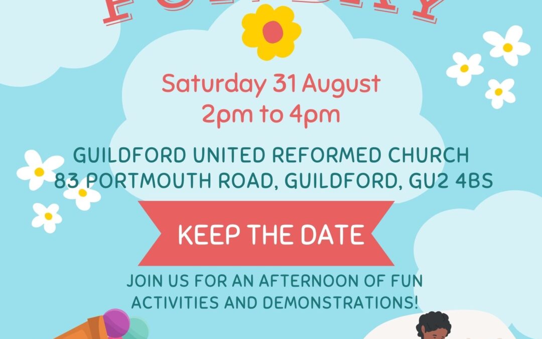 Community Fun Day – Saturday 31 August – 2pm to 4pm