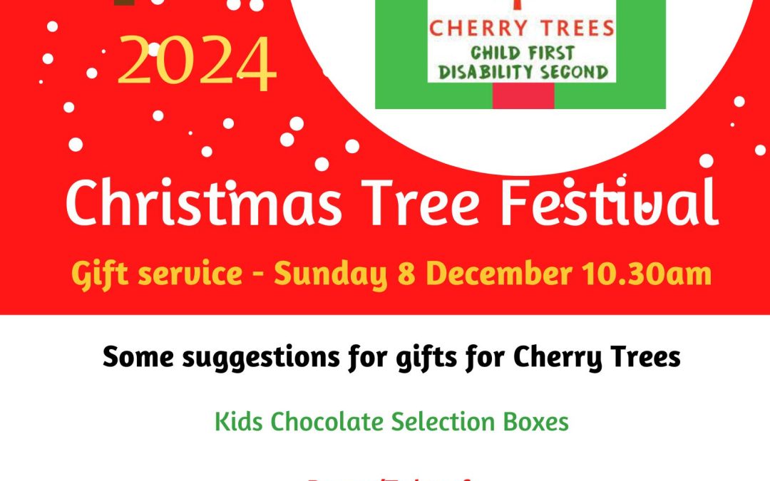 All age Christmas Gift Service in Aid of  Cherry Trees