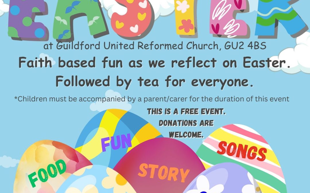 Messy Church – Saturday 5 April – 4 to 6pm