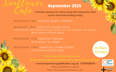 Sunflower Cafe – September 2025