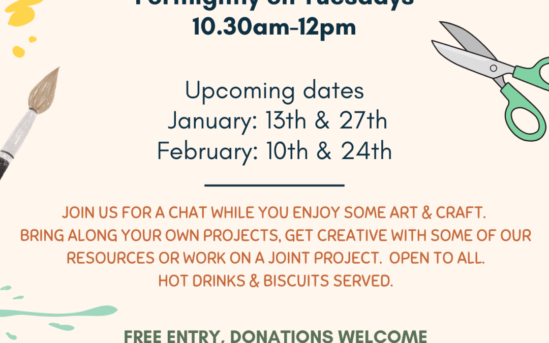 Fortnightly Craft & Coffee Hub
