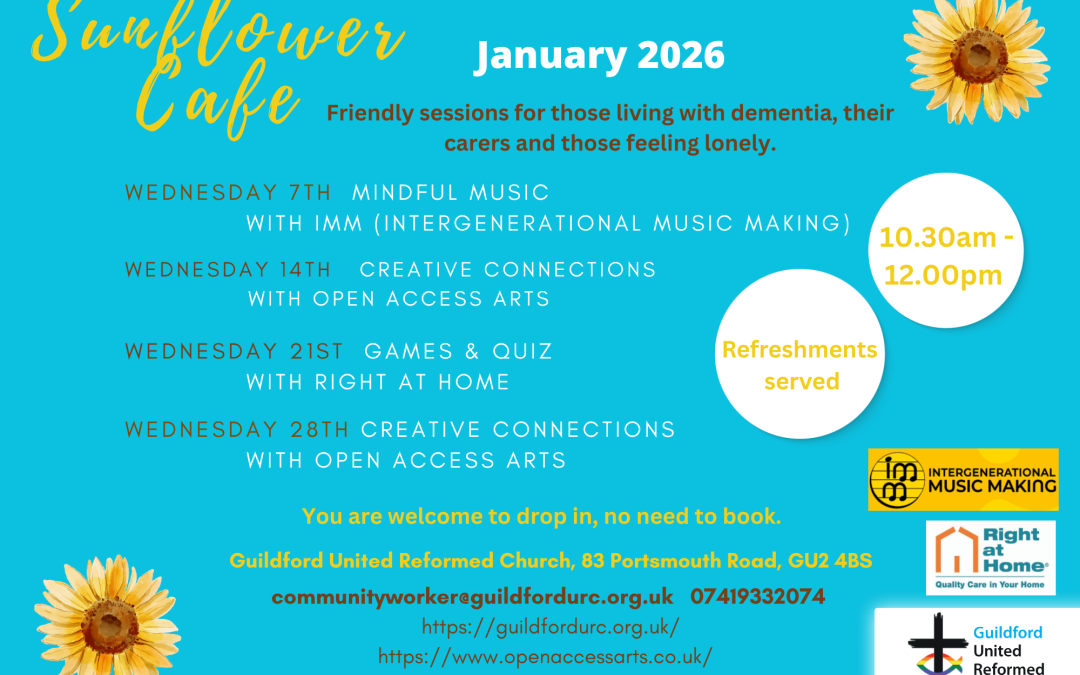 Sunflower Cafe – January 2026