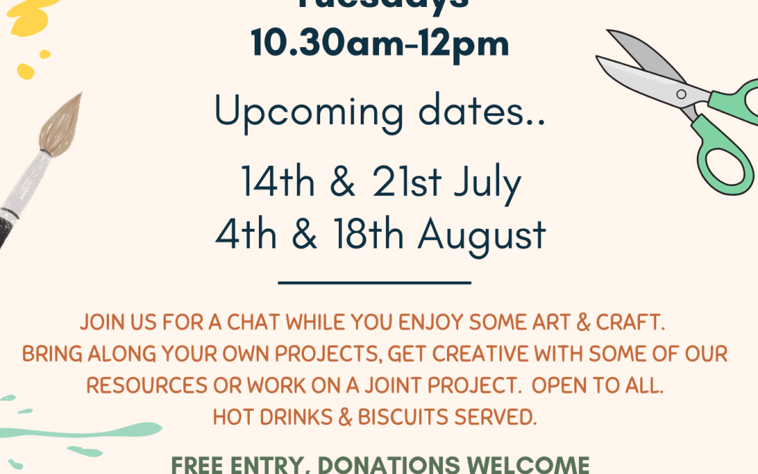Fortnightly Craft & Coffee Hub