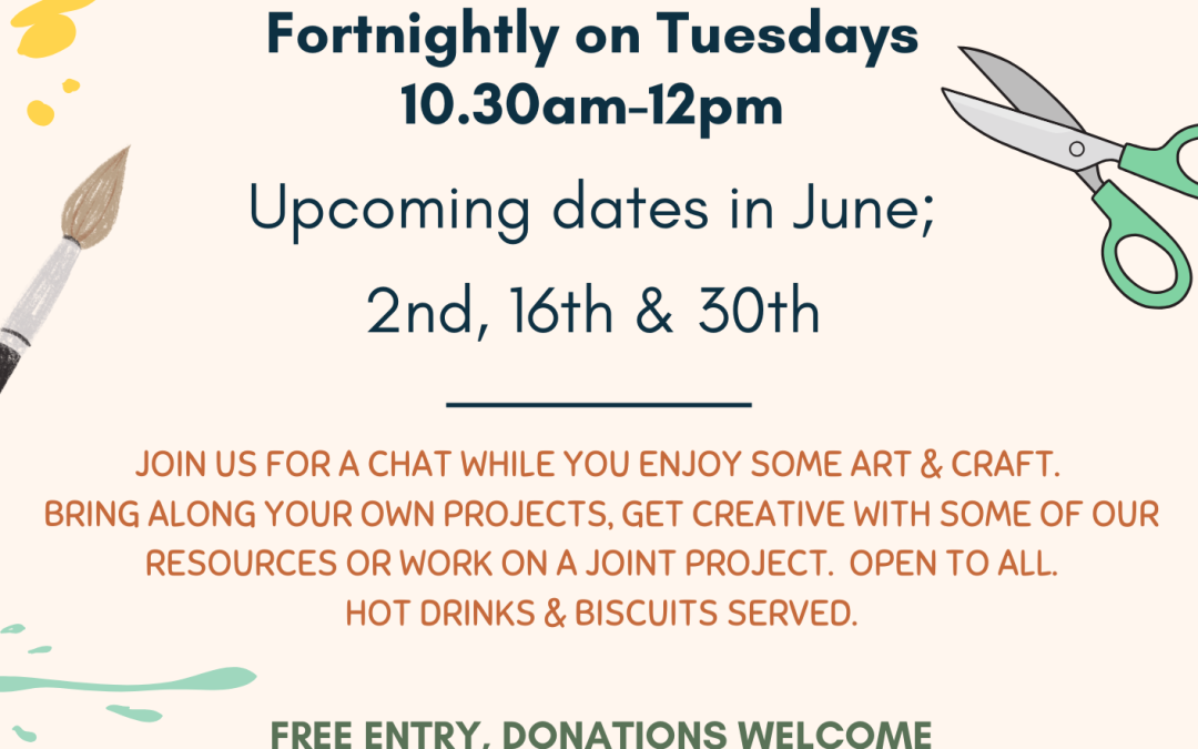 Fortnightly Craft & Coffee Hub