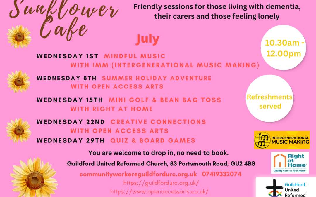 Sunflower Cafe – July