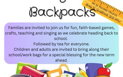 September 5th Messy Church at St Nics