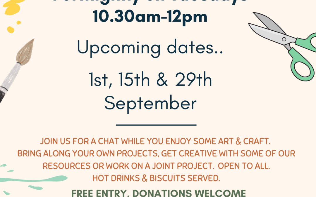 Fortnightly Craft & Coffee Hub